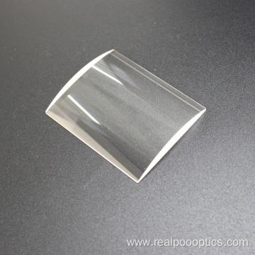 12.7 mm Square Fused silica PCX Cylinder lens